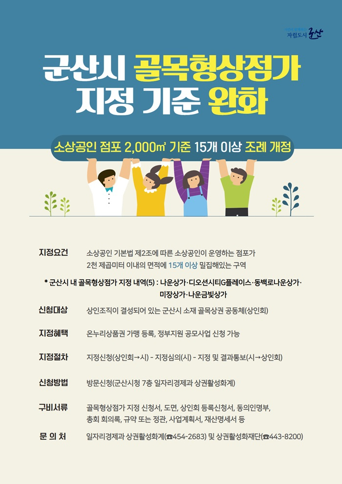 [일자리경제과]군산시골목형상점가지정기준완화.jpg