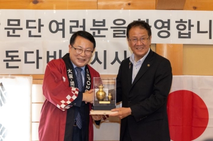 익산시, 오사카의 돈다바야시시와 교류협력 확대