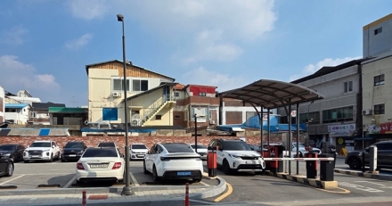 정읍 유료 공영주차장, 10일부터 2시간 무료