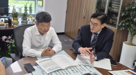 김재준 군산시장, 기획예산처 찾아 2027년 국가예산 확보 총력