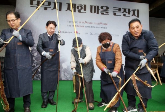 전주산 닥나무로 천년 전주하지 생산