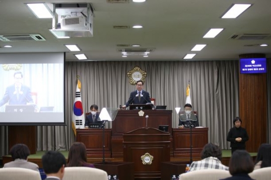 익산시의회, 제249회 임시회 개회