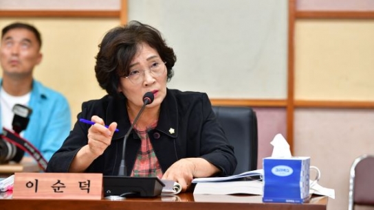 완주군의회 이순덕 의원, 보은 매립장 문제 조속해결 성토
