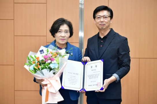 완주군의회 이순덕 의원, 깨완사 선정 행감 최우수의원 영예