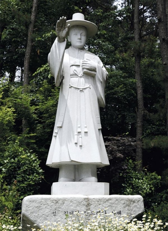 바디칸의 김대건 신부, 익산에서 만나볼 수 있다