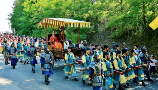 익산-경주 사돈 도시, 서동축제로 호영남  '화합'