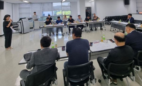 전주시, 권역수거 2개월 대행업체 대표자 간담회